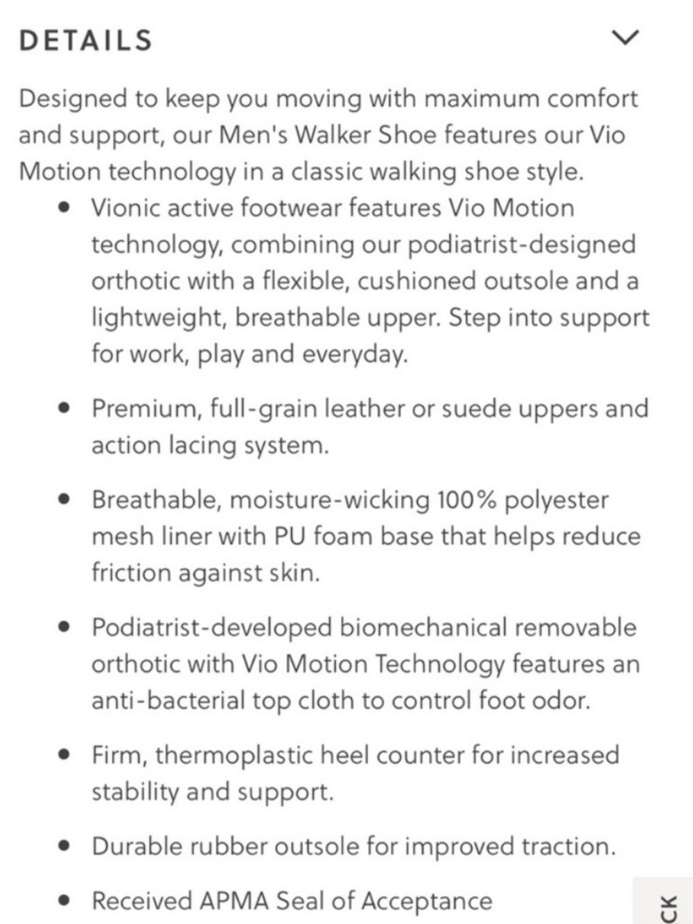 Vionic 23Walk Classic Sneaker - Picture 3 of 3